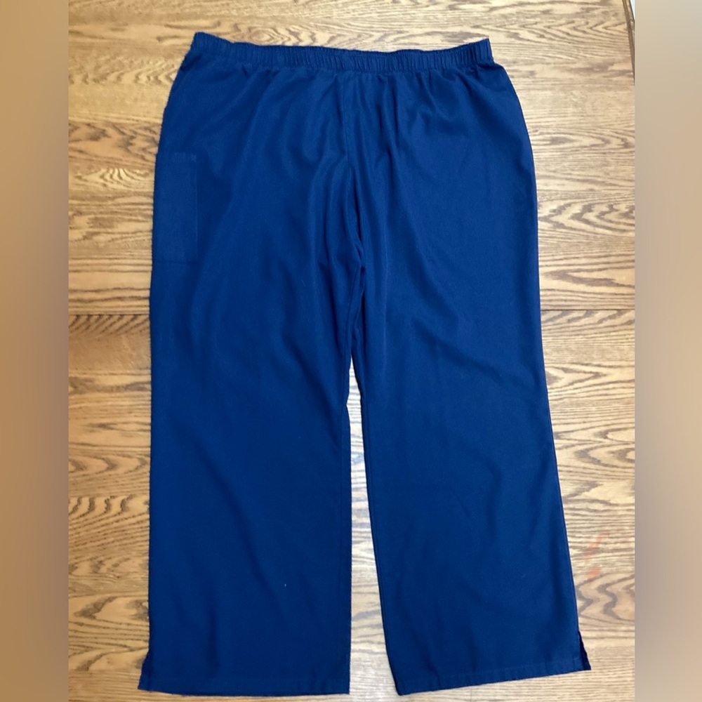 🏥FUNDAMENTALS🏥SCRUB PANTS sz 2XP NavyBlue🌟GUC🌟